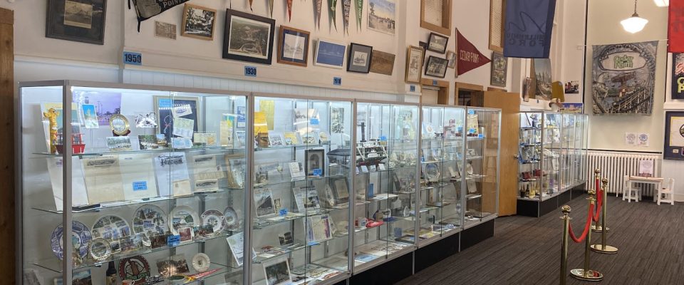 Cedar Point Museum Displays